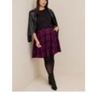 Torrid - Mini studio luxe ponte a-line skirt